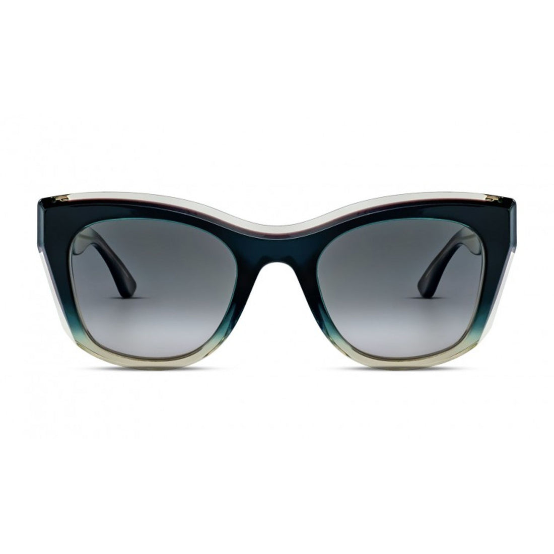 chunky cat eye style sunglasses