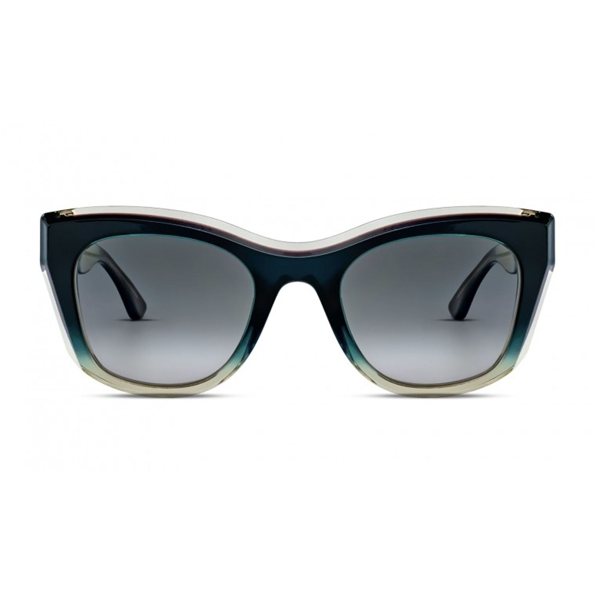 chunky cat eye style sunglasses