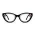 cat eye black eyeglasses
