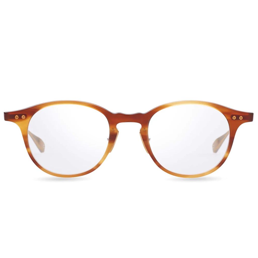 DITA ASH (+) optical glasses in semi-round tortoise frame –