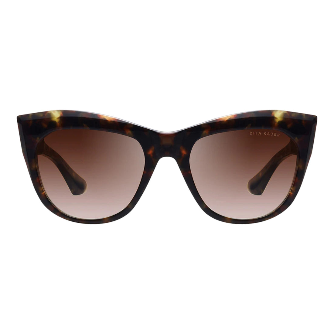 DITA Kader women’s cat-eye sunglasses in tortoiseshell acetate with brown gradient lenses – bold luxury fashion eyewear available at Yosemite Eyewear