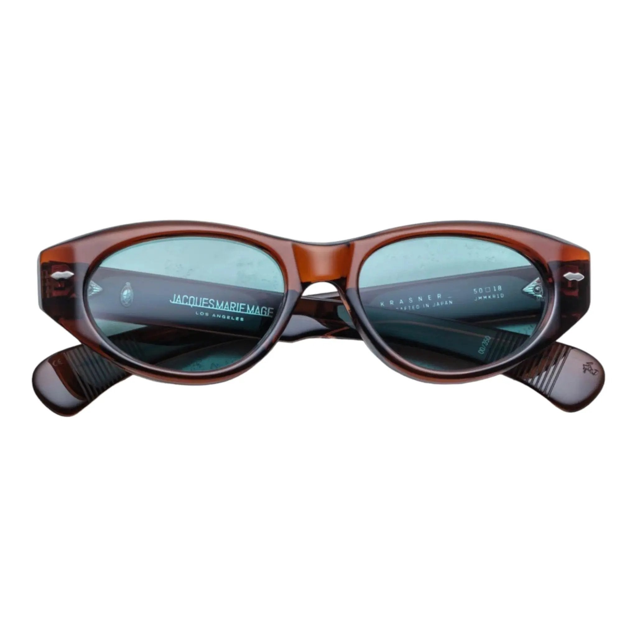petite shaped sunglasses brown color