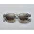 Retro-inspired rectangular frame with a sleek &