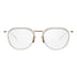 GOLD DITA Schema-Two eyeglasses with titanium frame and modern aviator-inspired shape, featuring a double bridge design – luxury eyewear available at Yosemite Eyewear