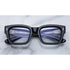 chunky dark blue color glasses for women and men