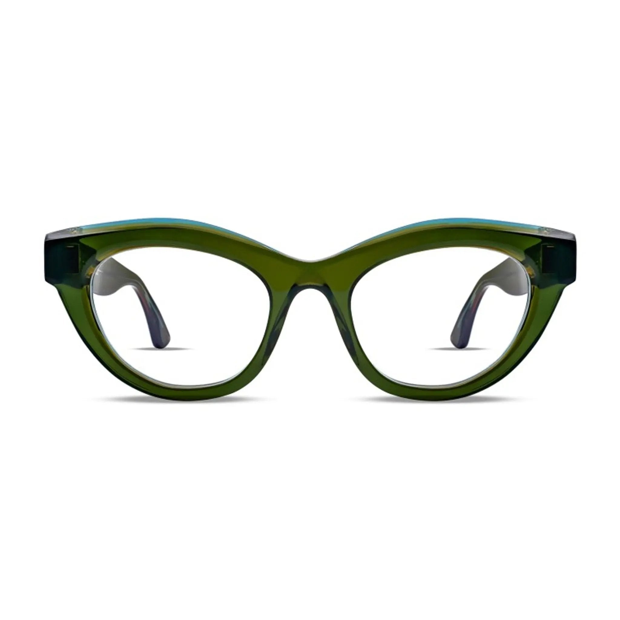 chunky cat eye glasses