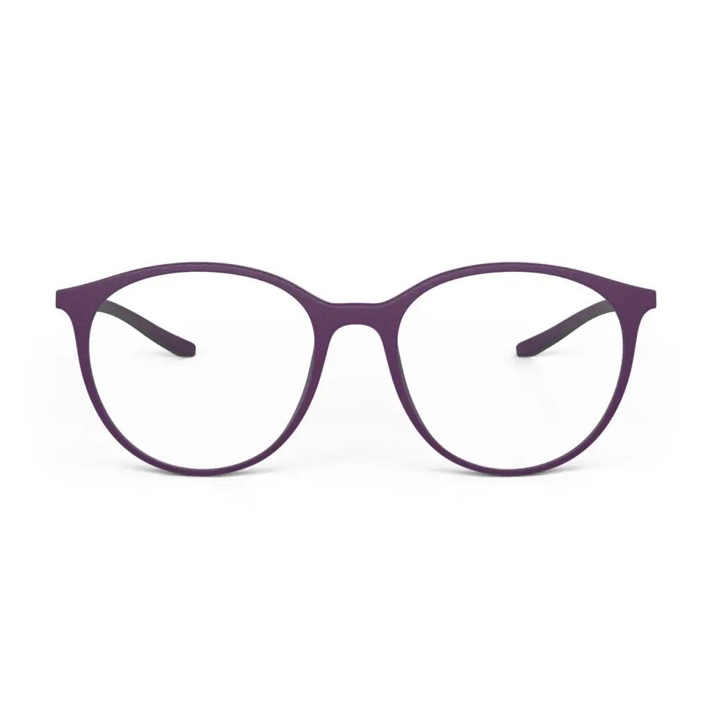 You Mawo Round Frame Glasses in Blackberry Color – Minimalist and Stylish Design