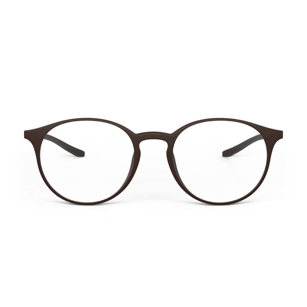 sajama air walnut color 3d printed glasses-yosemite eyewear