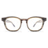 oversized square shaped eyeglasses, brown color glasses