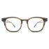 oversized square shaped eyeglasses, brown color glasses