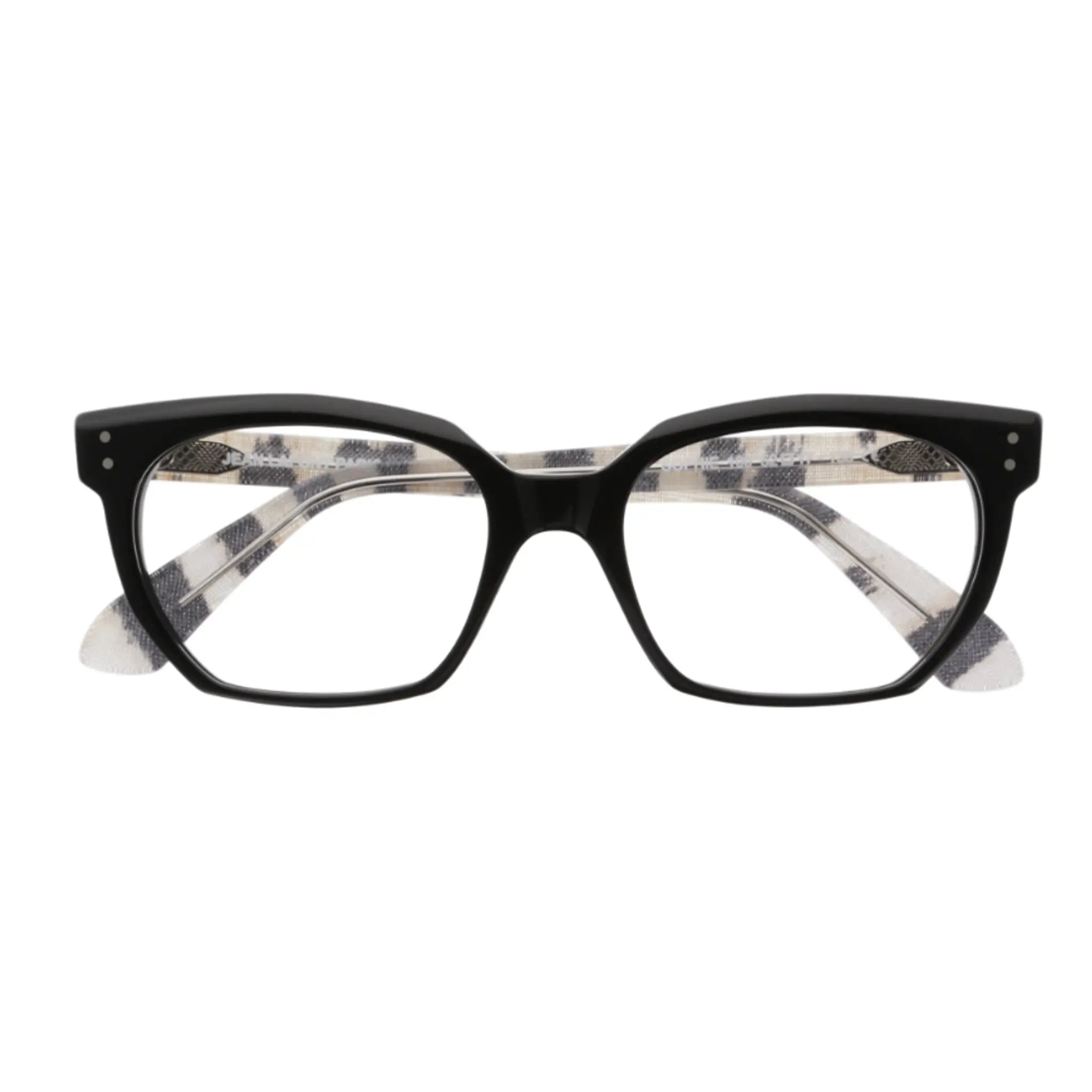 lafont sophie cat eye black glasses