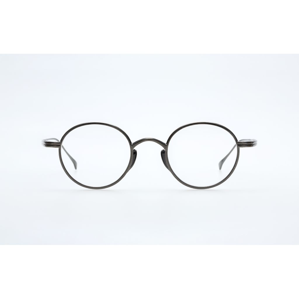KameManNen 102 small titanium eyeglasses Asian fit
