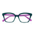 green and pink optical frame notebook by lafont paris-yosemiteeyewear