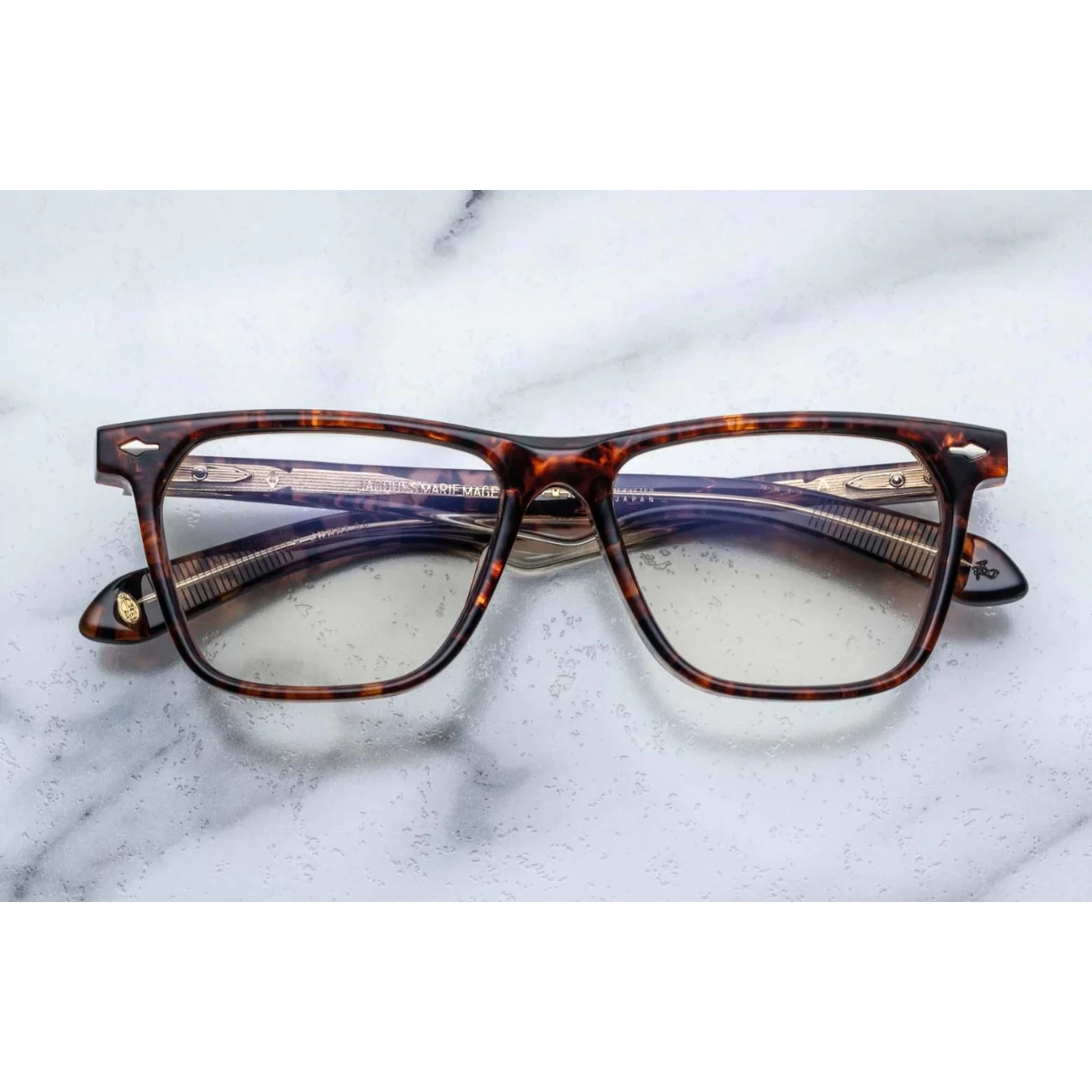 tortoise rectangular shaped glasses