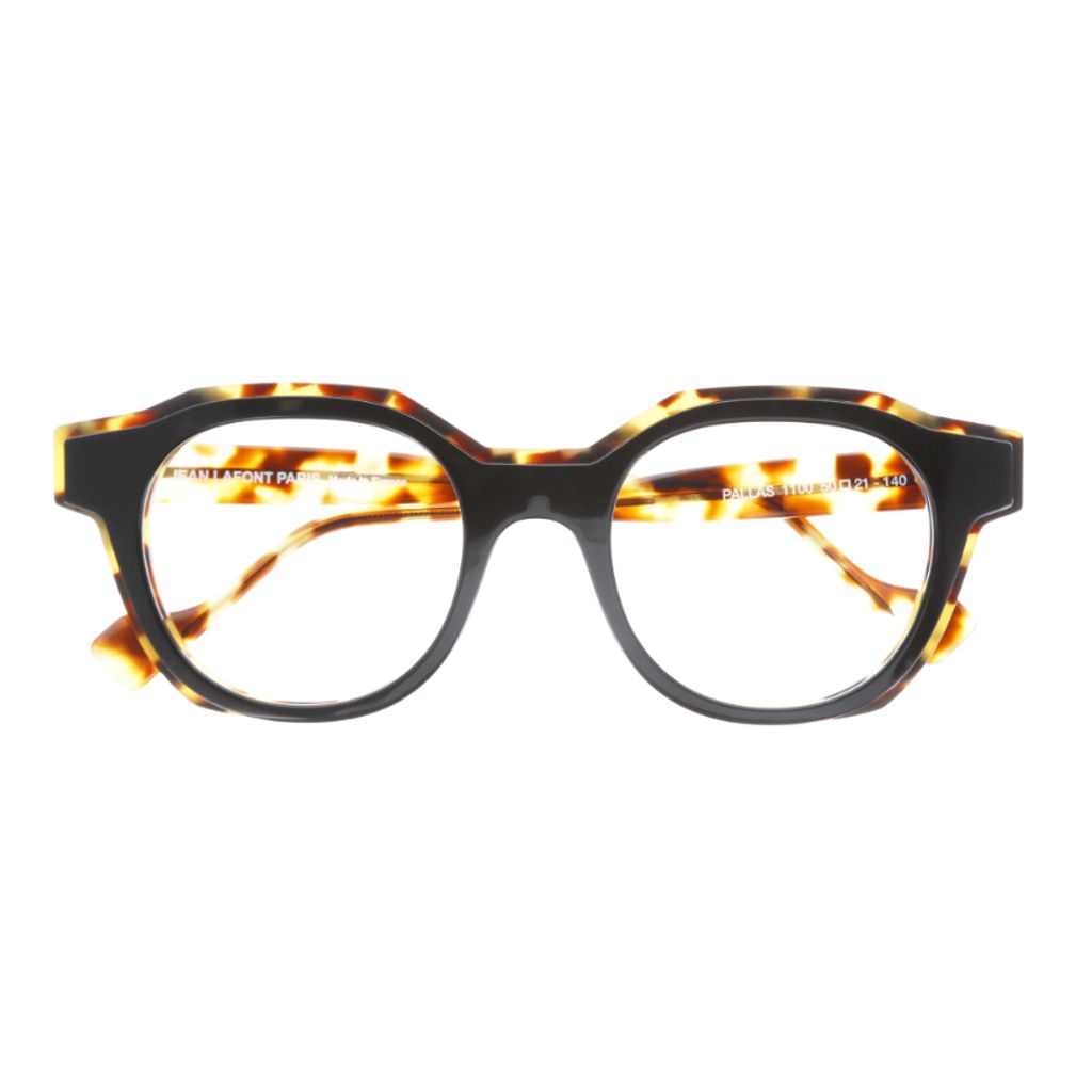 lafont black and tortoise optical oversized frame - yosemiteeyewear