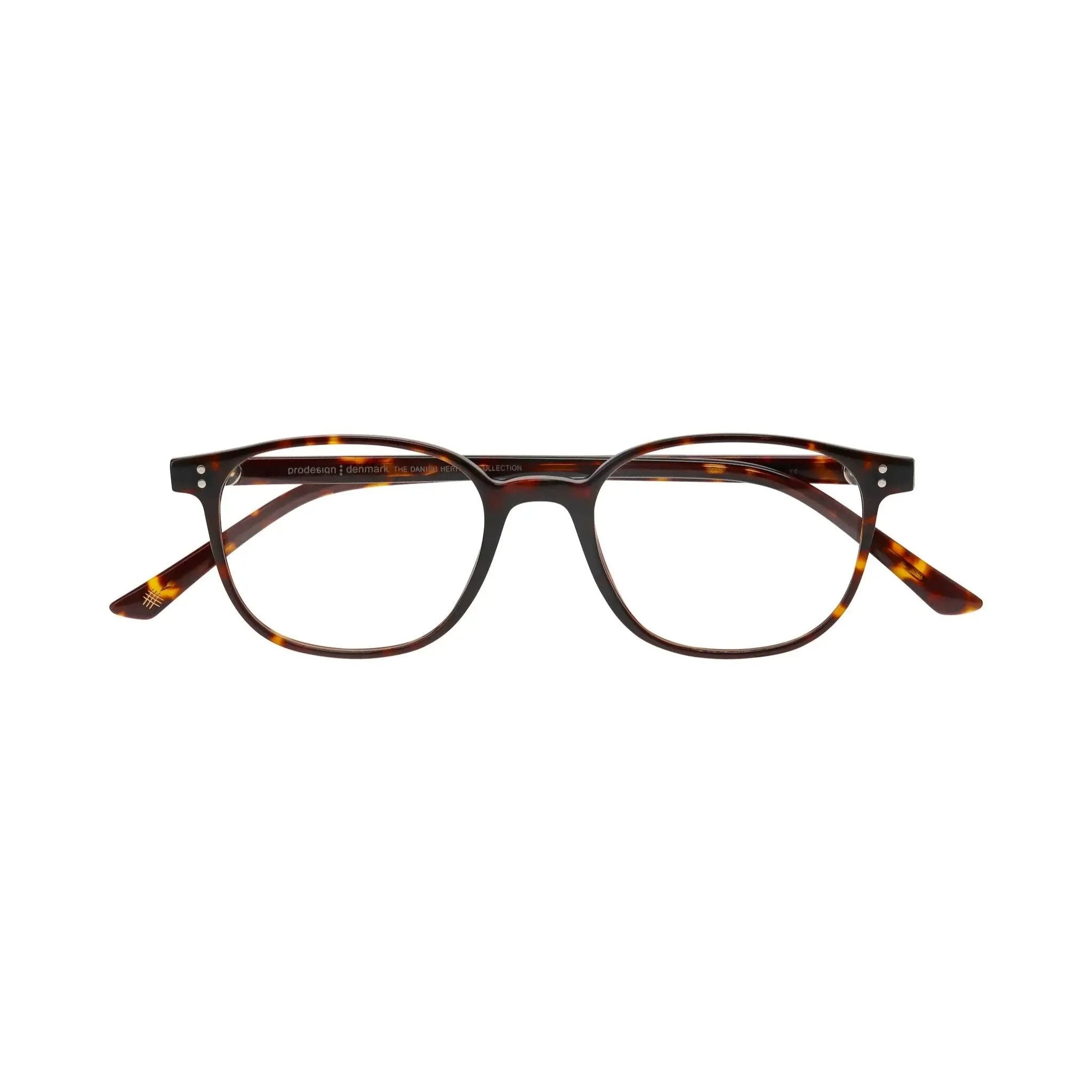 tortoise classic shape glasses