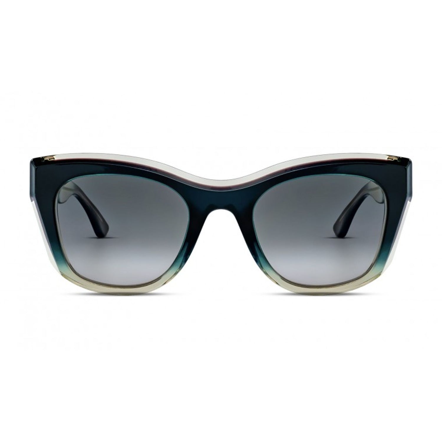 chunky cat eye style sunglasses