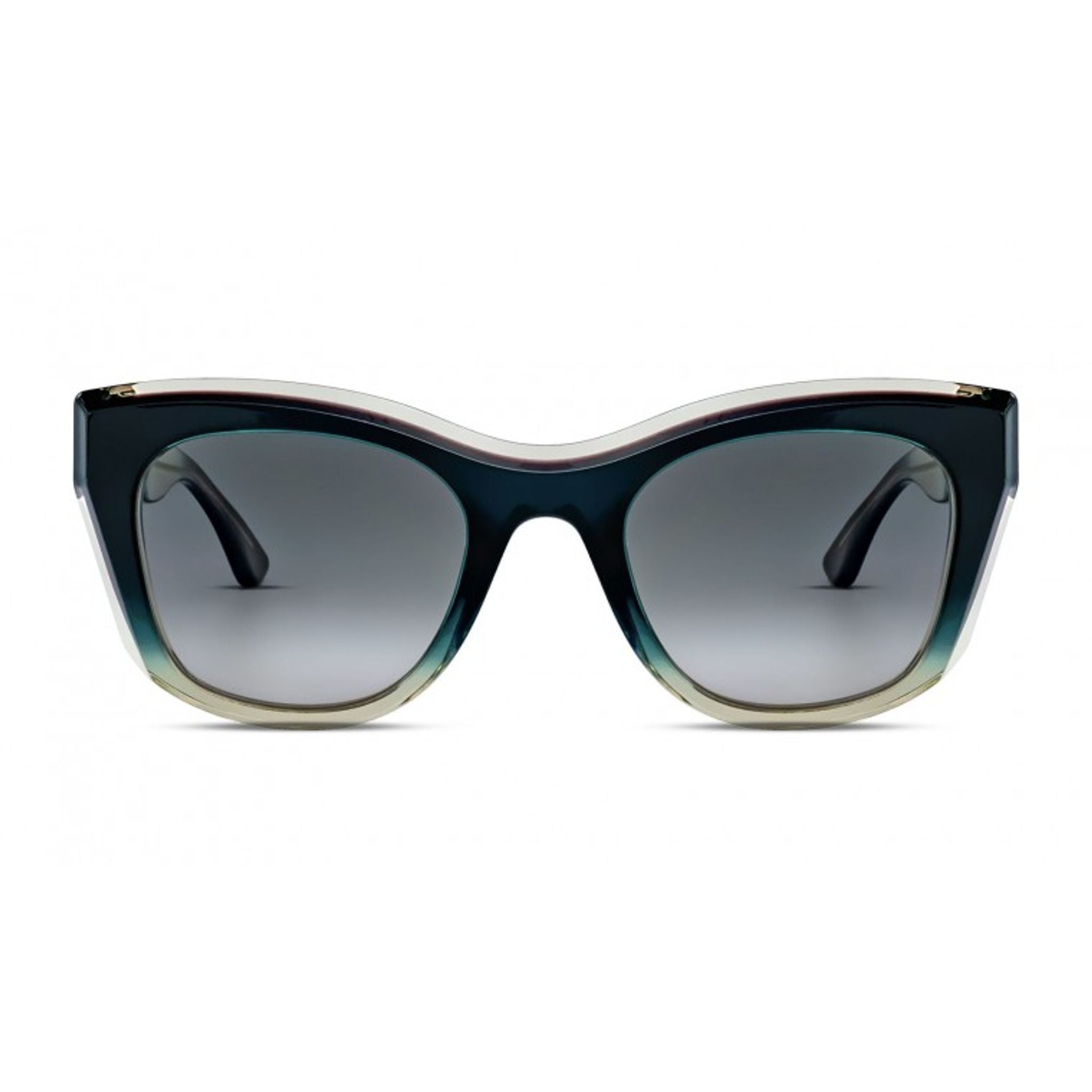 chunky cat eye style sunglasses