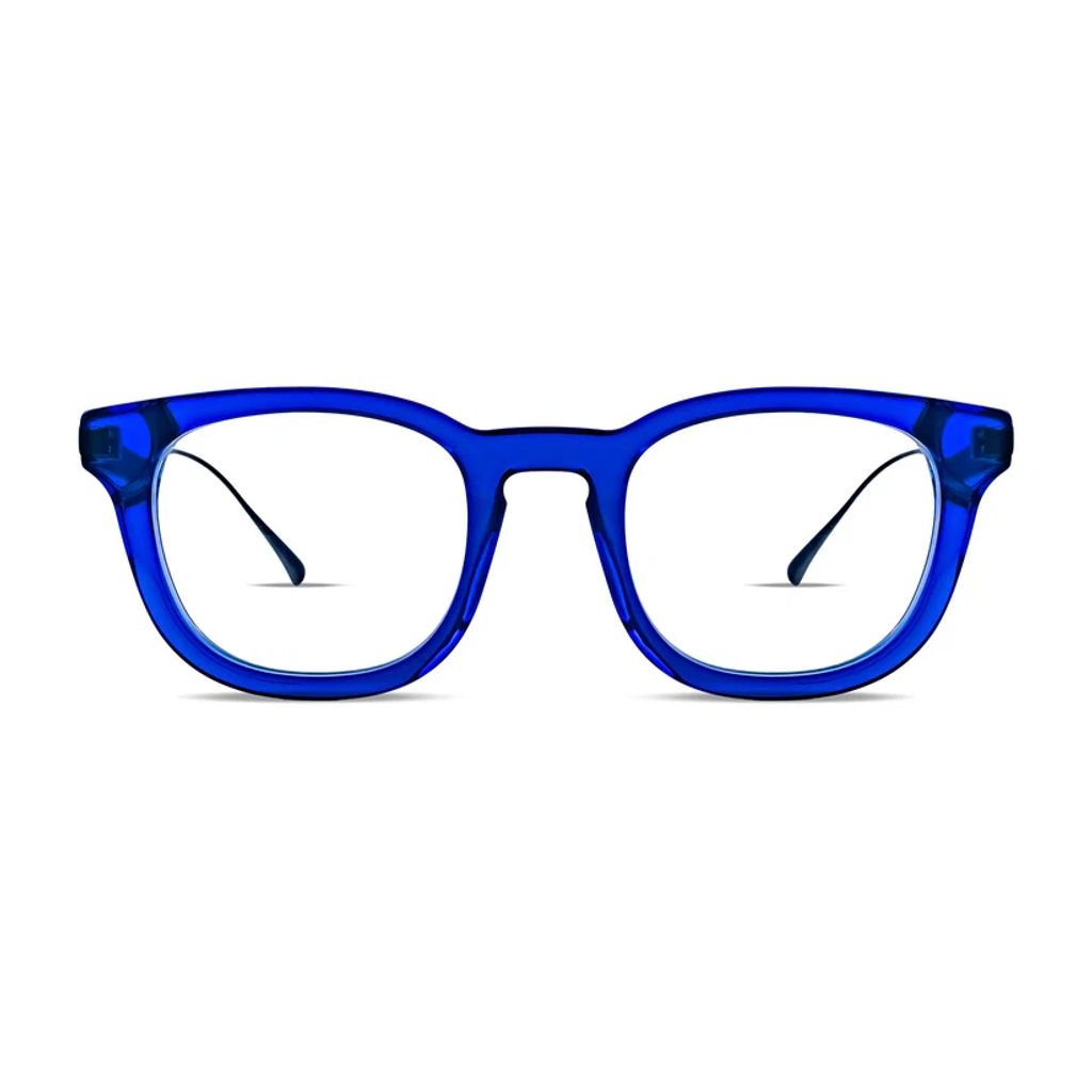 Blue thierry lasry frenety glasses