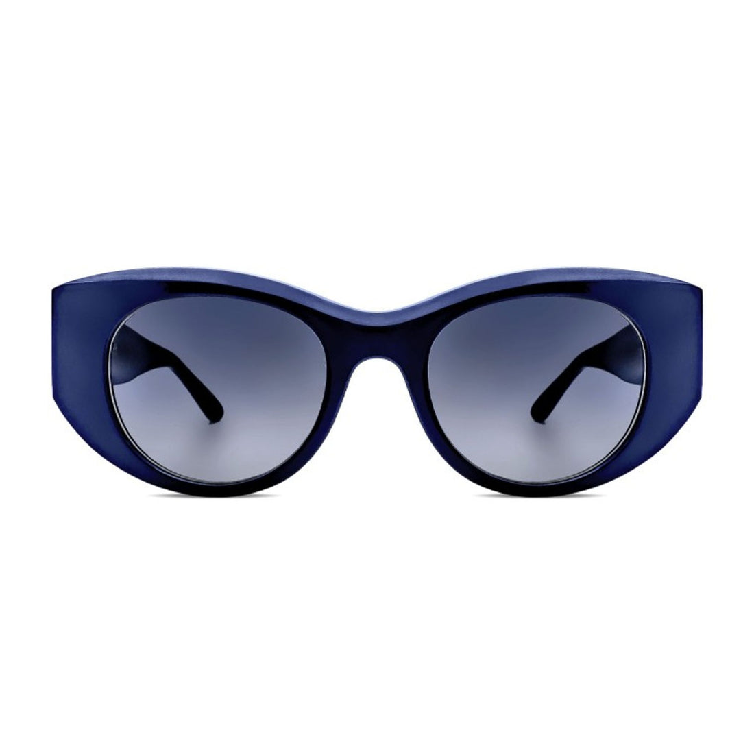 navy blue chunky sunglasses 