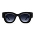 Thierry Lasry CONFESSY oversized rectangular sunglasses in black