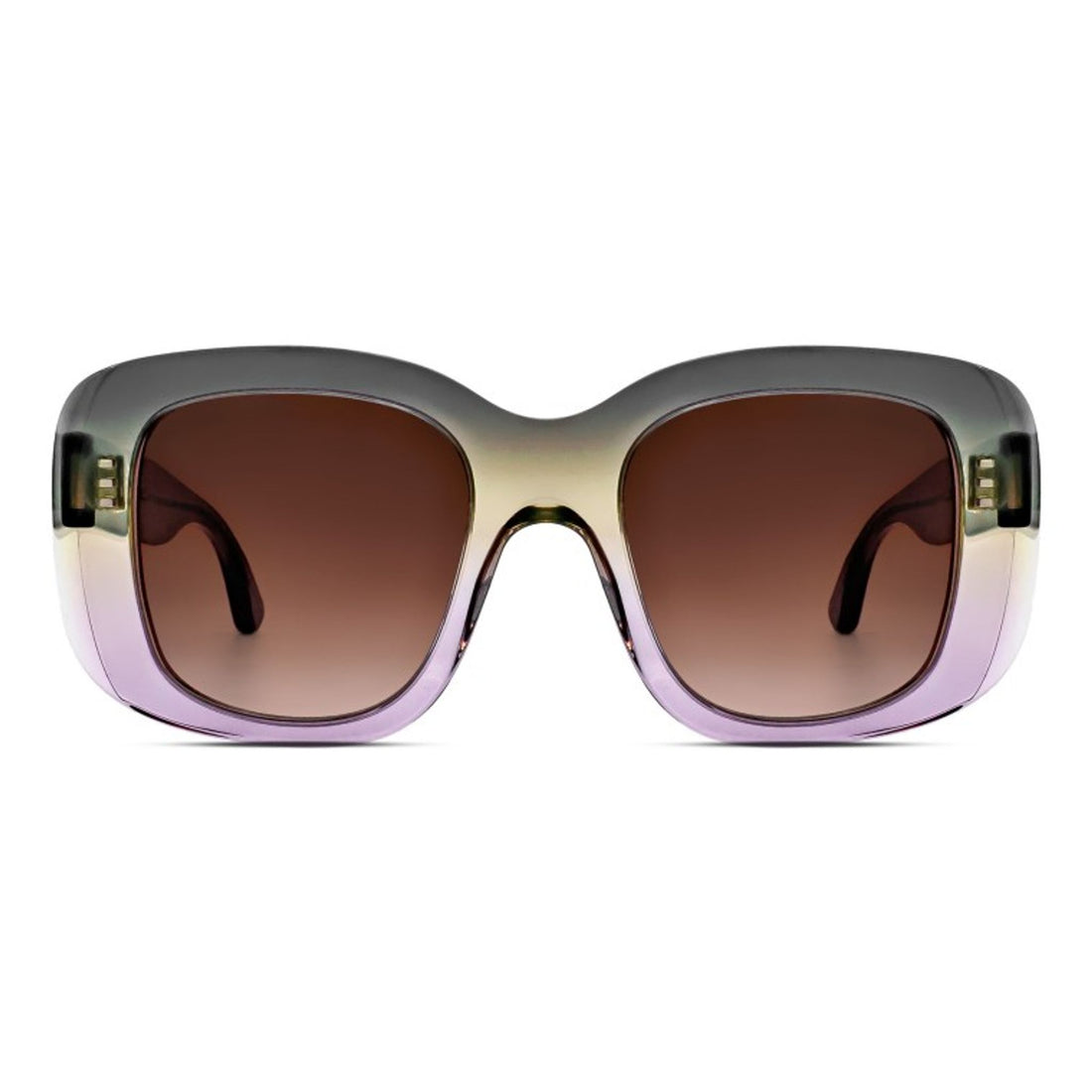 oversized womens sunglasses retro style gradient color 