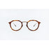 KameManNen 1113 Havana Gold titanium eyeglasses Asian fit 
