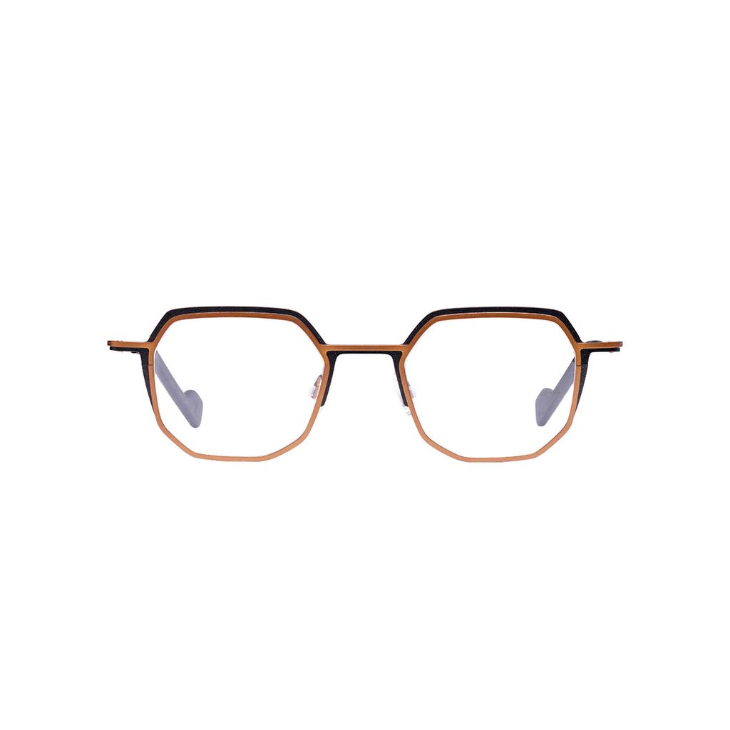 MATTTEW BORDER titanium eyeglasses front view