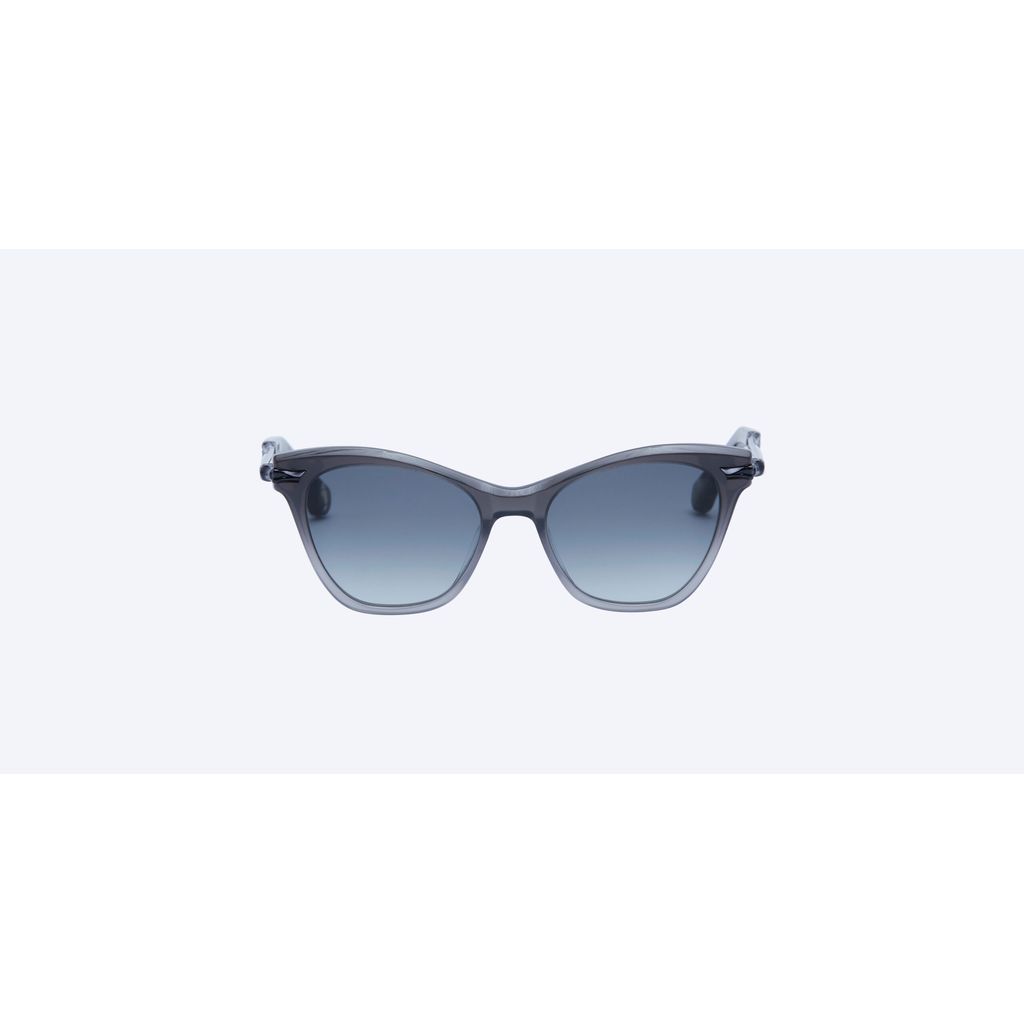 Blake Kuwahara BK1016 petite-fit cat-eye sunglasses in grey