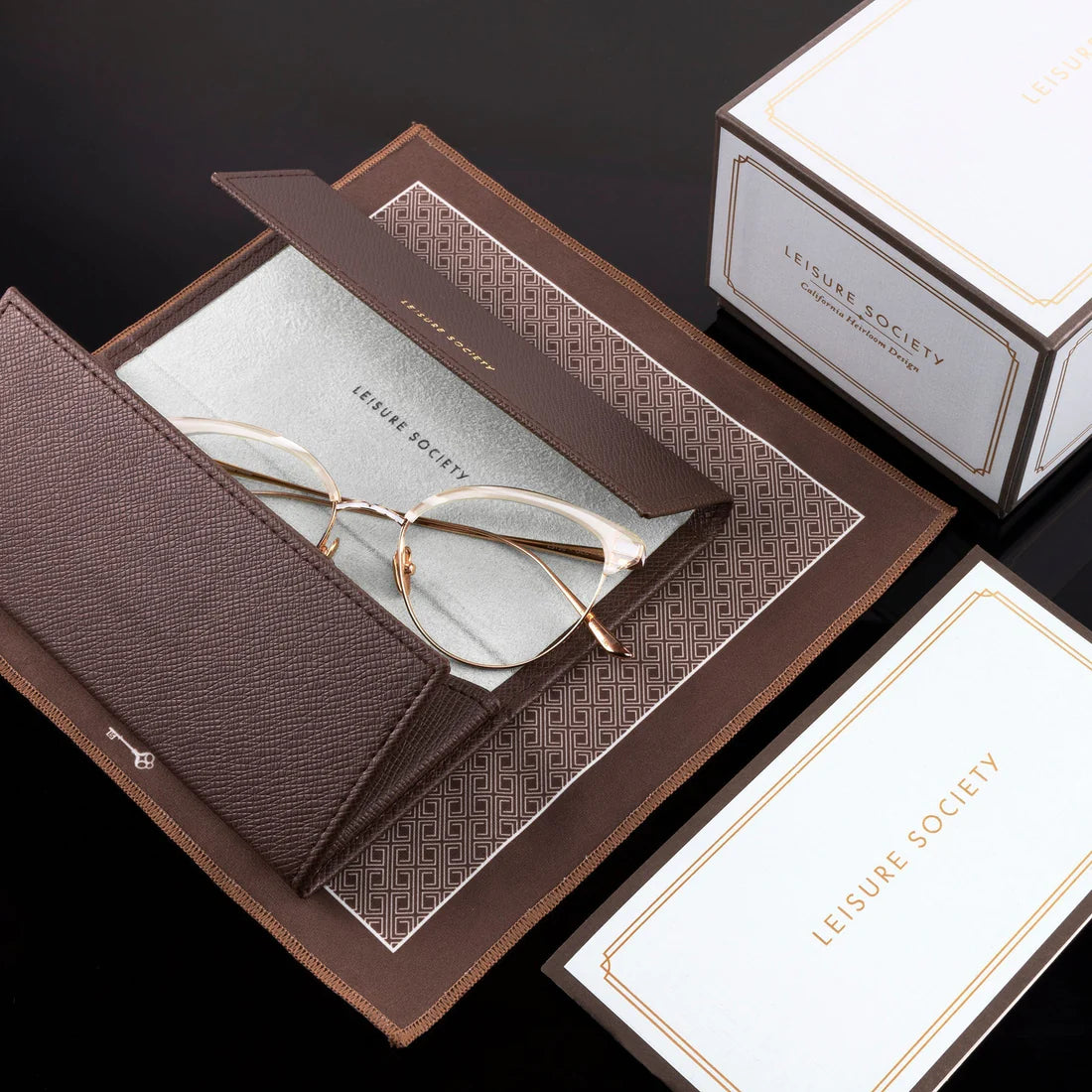LEISURE SOCIETY EYEWEAR PACKAGING 