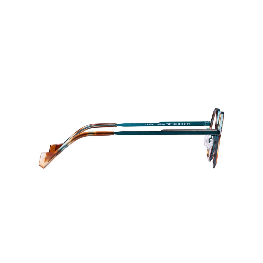 MATTTEW NUB geometric eyeglasses side view