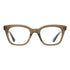OLIVE COLOR CAT EYE GLASSES 

