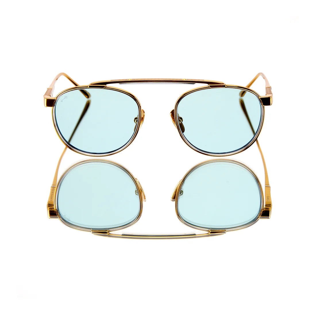 LEISURE SOCIETY GEIGER SUNGLASSES 24K GOLD