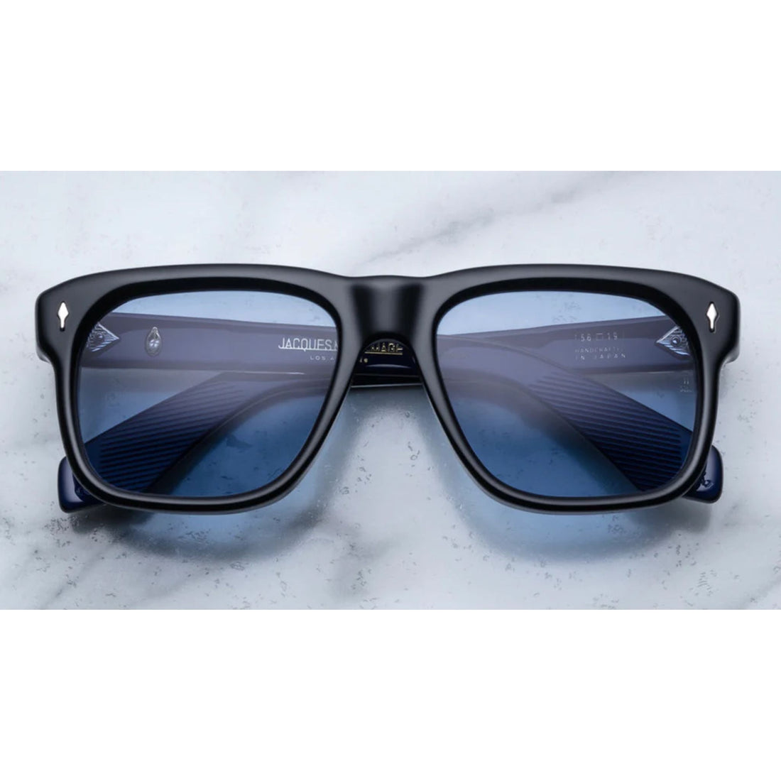 oversized mens black sunglasses with blue lenses 