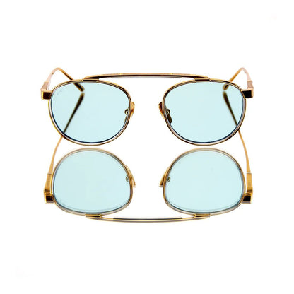 GEIGER - 24k GOLD / 12k WHHITE GOLD (The Vault) - yosemiteeyewear