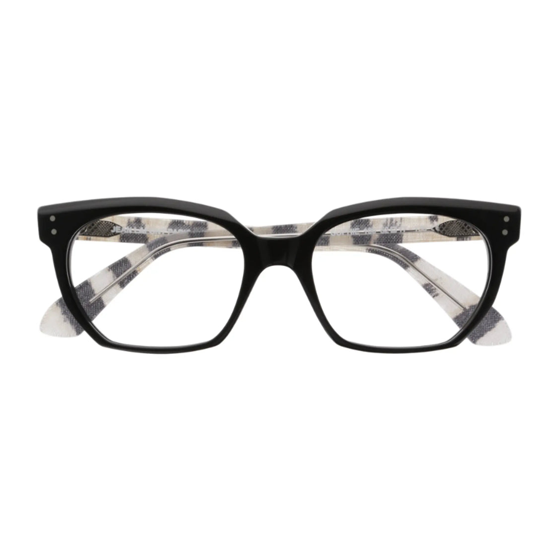 lafont sophie cat eye black glasses