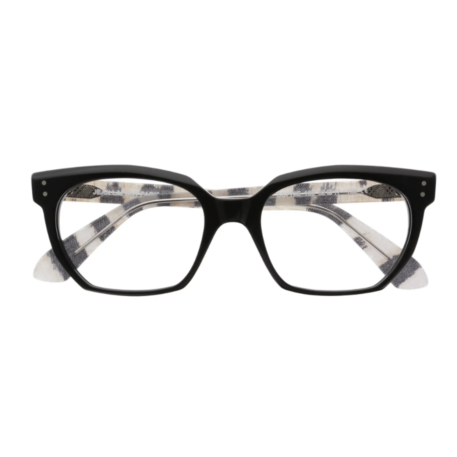 lafont sophie cat eye black glasses