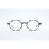 KameManNen 102 small titanium eyeglasses Asian fit