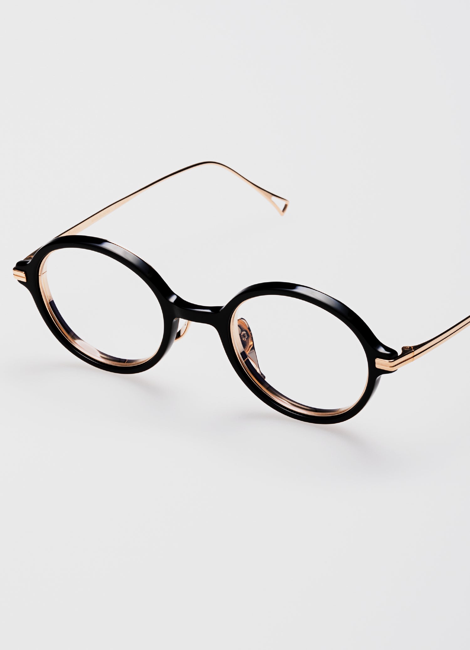 KameManNen 140 round mid‑size frame made in Japan round glasses