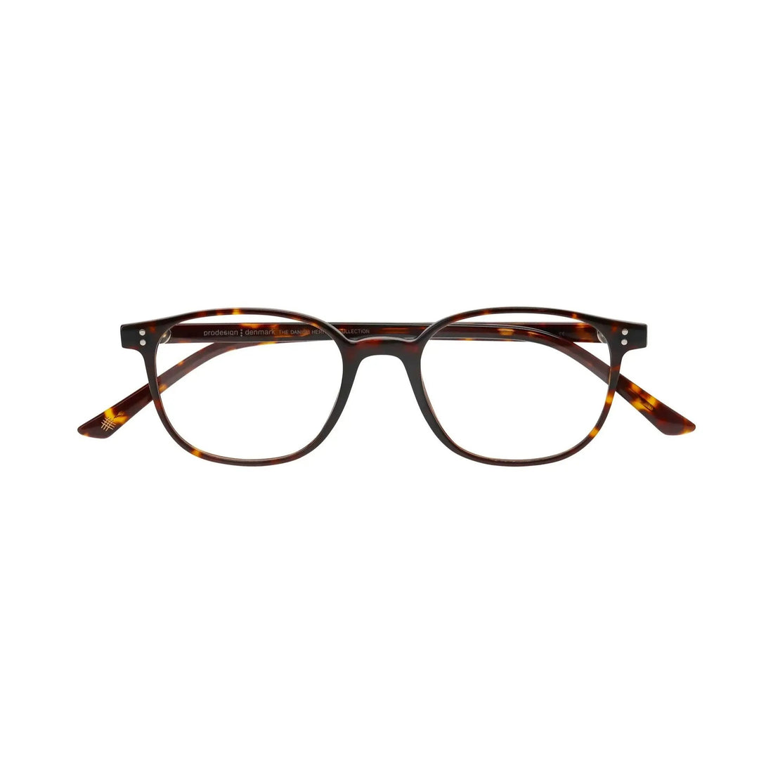 tortoise classic shape glasses