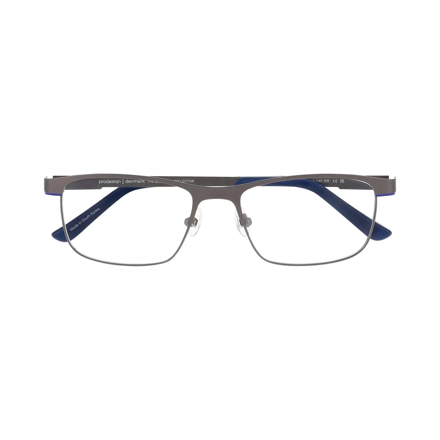 metal mens square glasses 