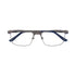 metal mens square glasses 