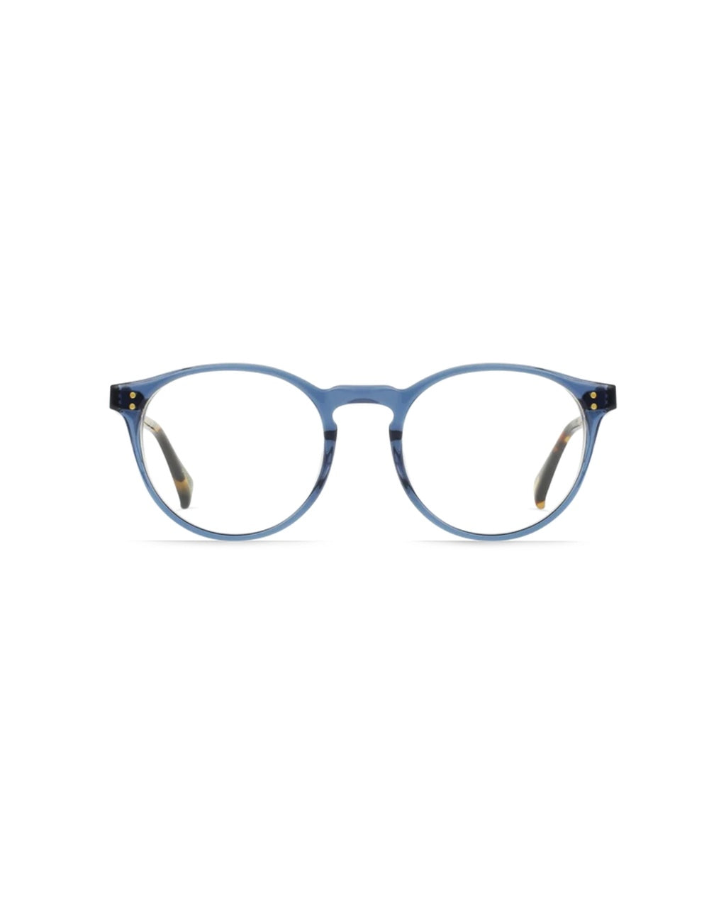 RAEN Beal optical frame Azure Smoke front view