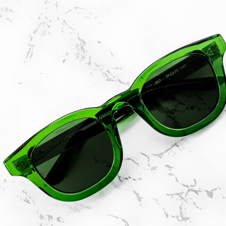 thierry lasry monopoly sunglasses, green glasses - yosemiteeyewear